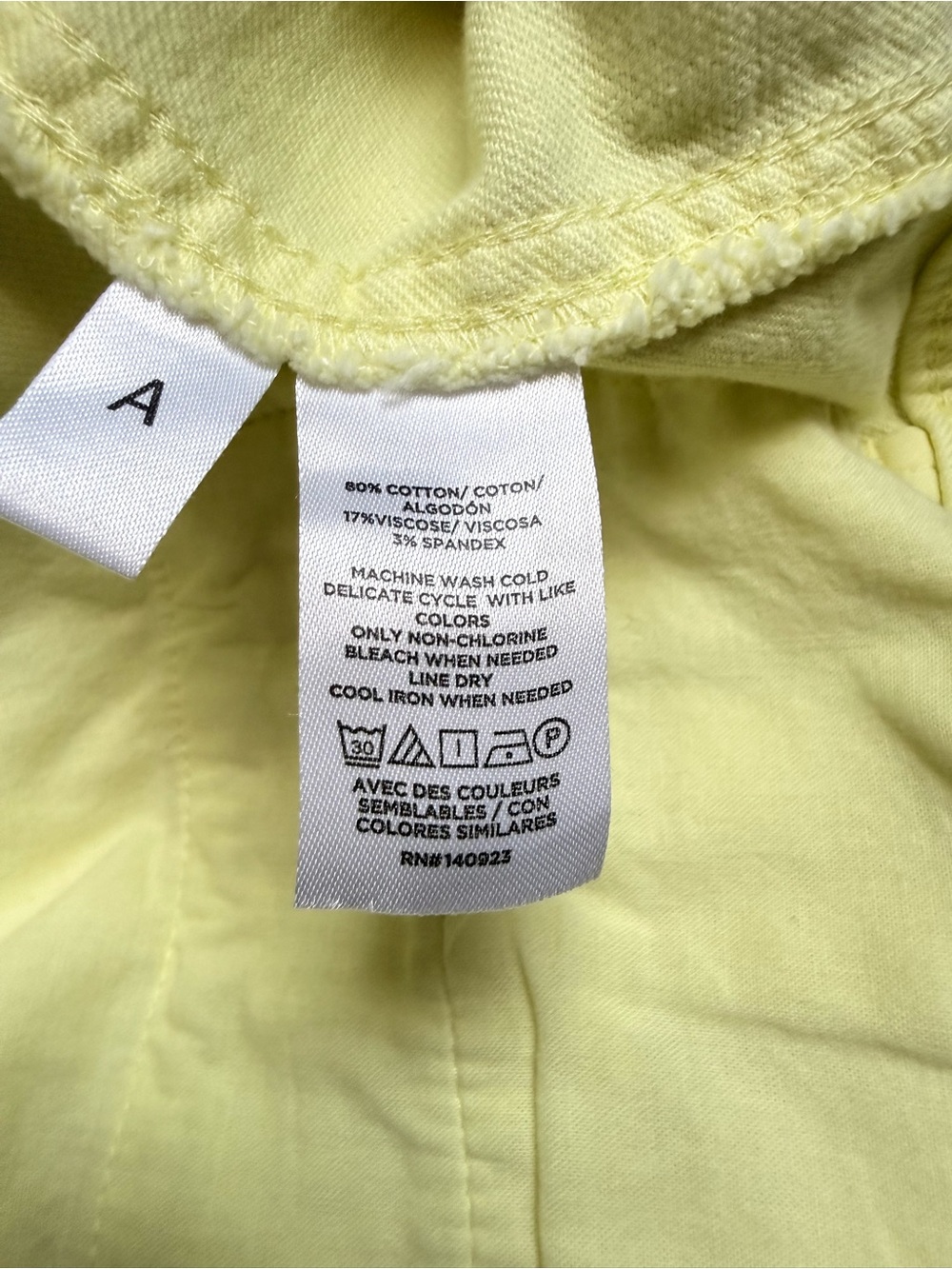 LOFT Palmer Shorts Size 14 Lemon Brûlée | EUC Utility Patch Pocket Shorts - Picture 8 of 11